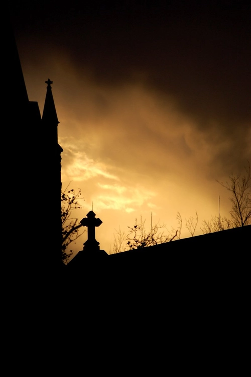Church silhouette