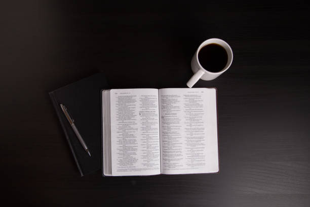 Bible study with coffee